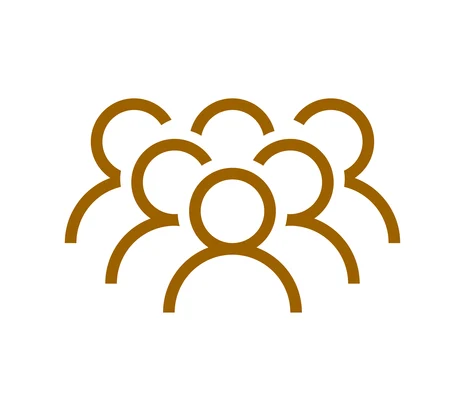 Icon mit mehreren Personen